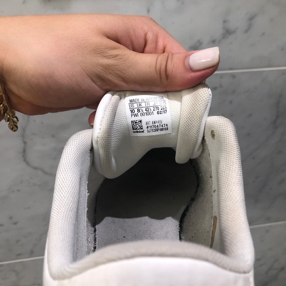 White Adidas Sneakers - Picture 4 of 6